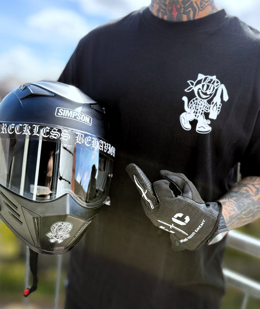 Reckless Visor Decal