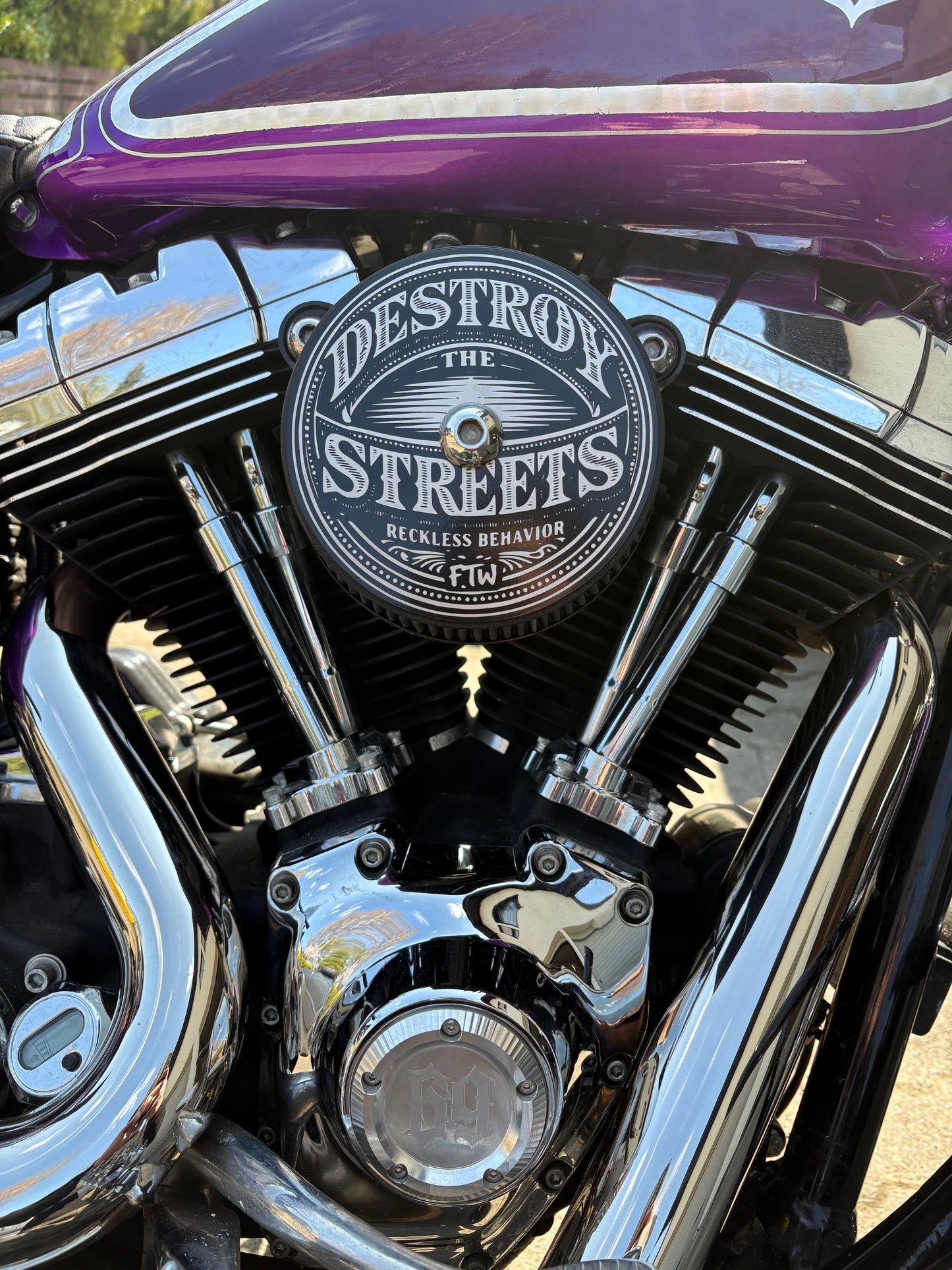 Destroy the Streets Air Cover Cleaner