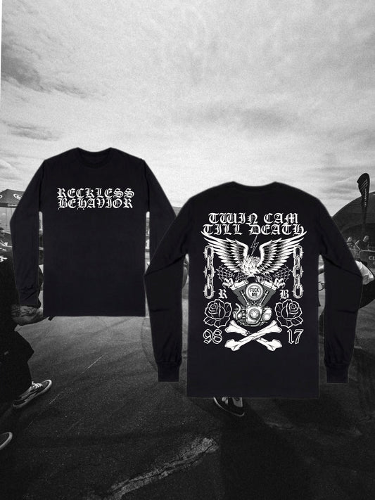 PREORDER!!! Twin Cam Long Sleeve T